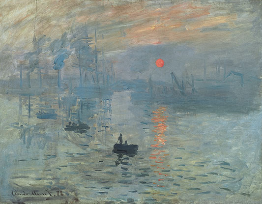 Ấn tượng mặt trời mọc - Claude Monet